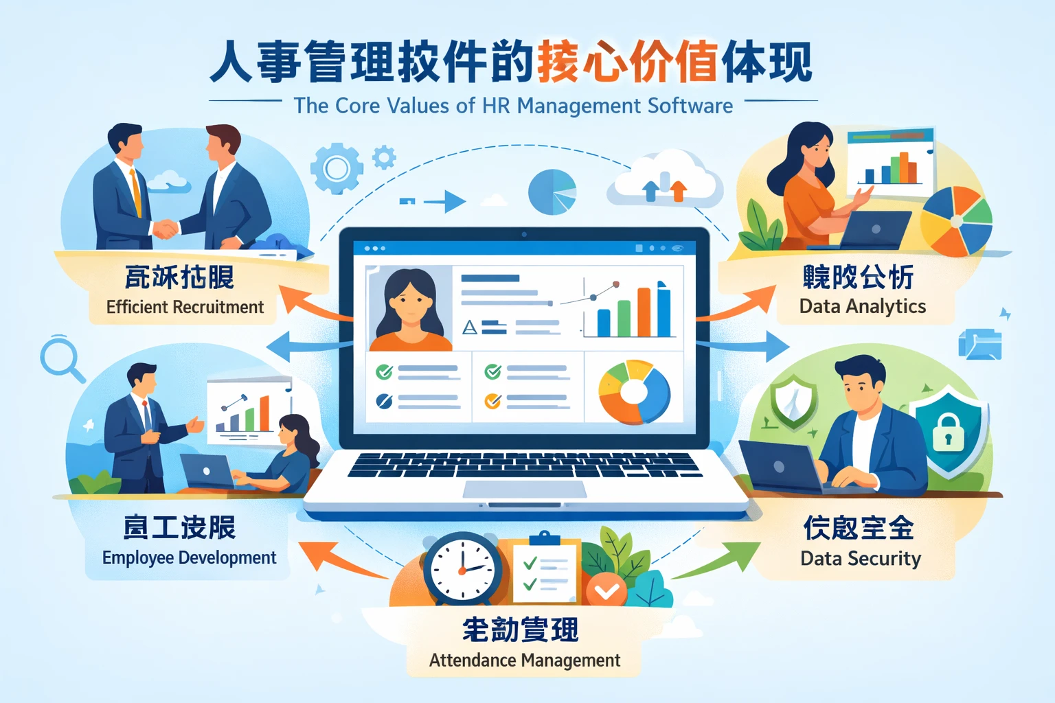 人事管理软件的核心价值体现