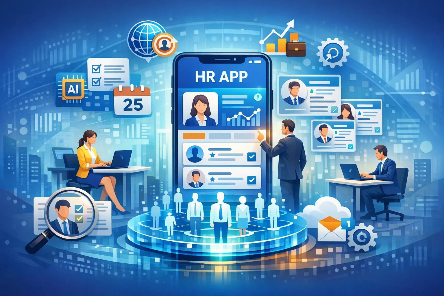 优化人力资源软件与员工管理系统：构建智能人事系统APP的人才库解决方案