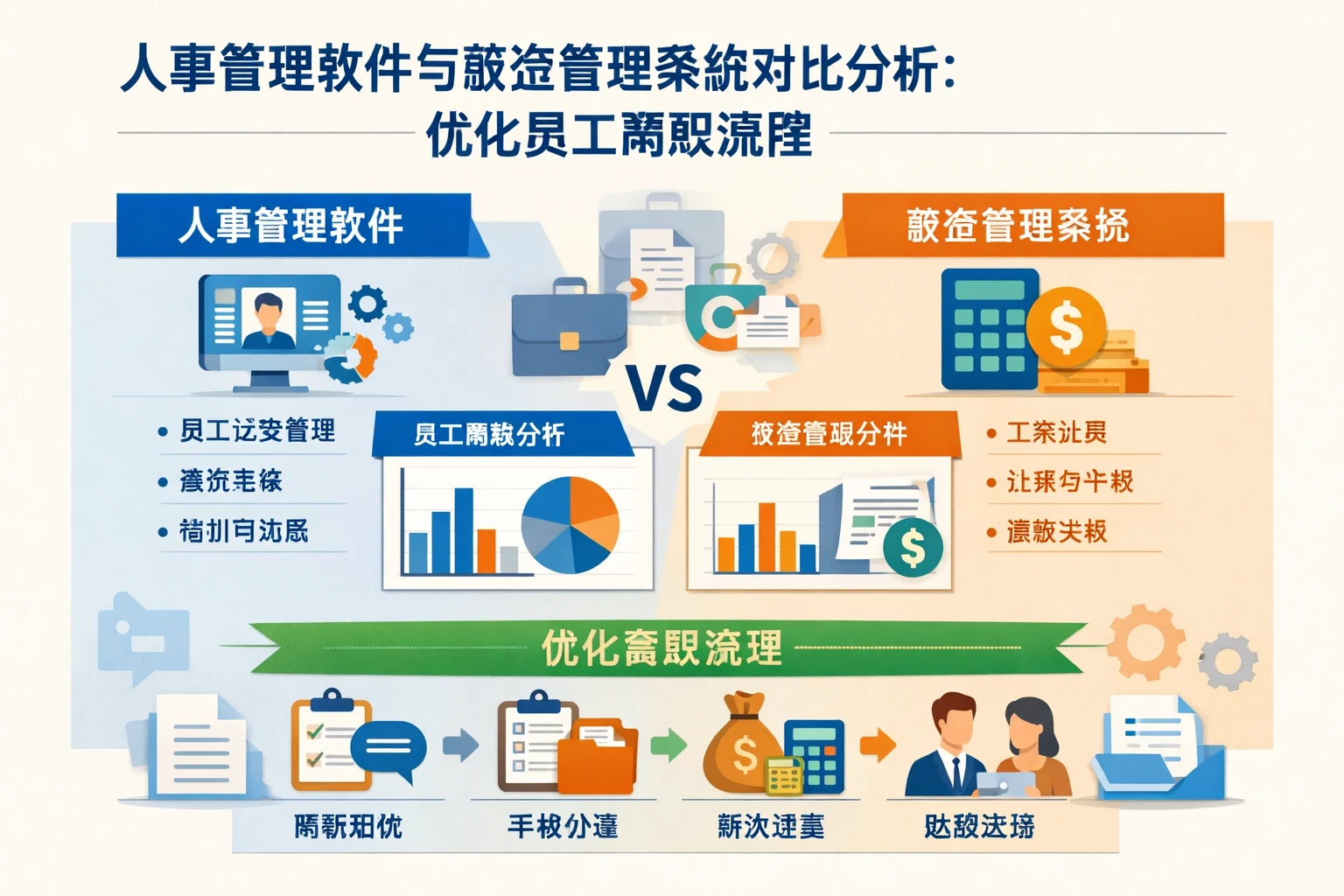 人事管理软件与薪资管理系统对比分析：优化员工离职流程