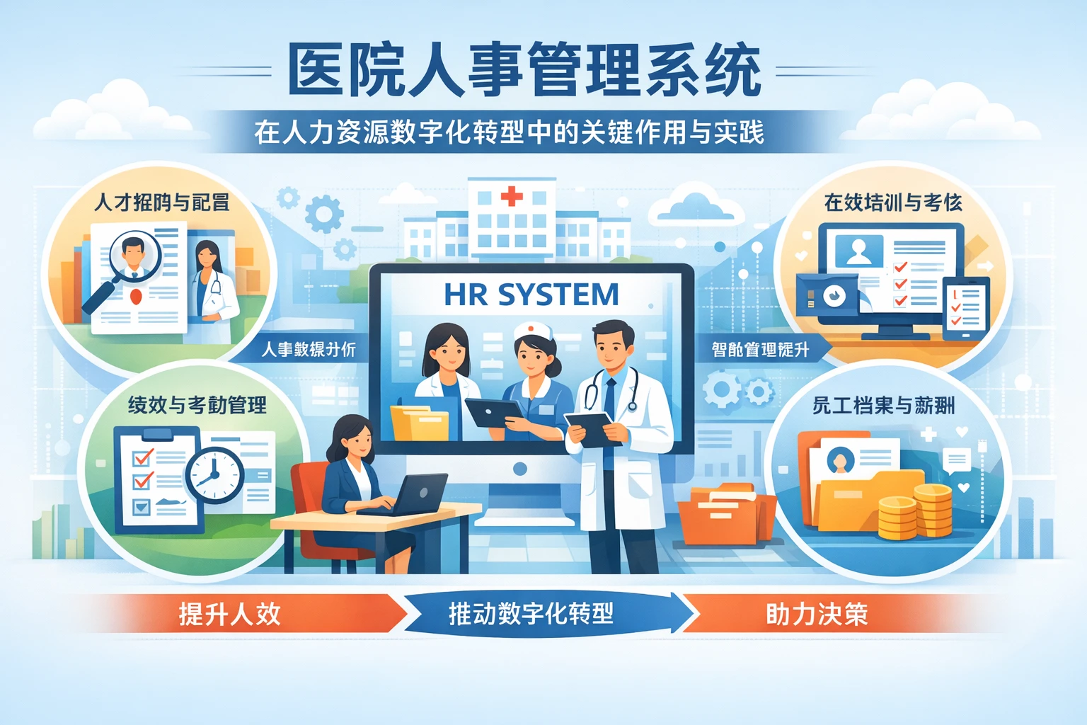 医院人事管理系统在人力资源数字化转型中的关键作用与实践