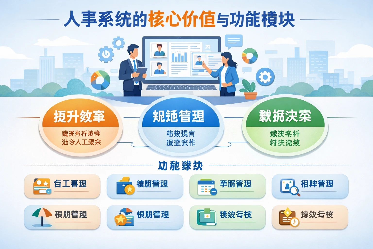 人事系统的核心价值与功能模块