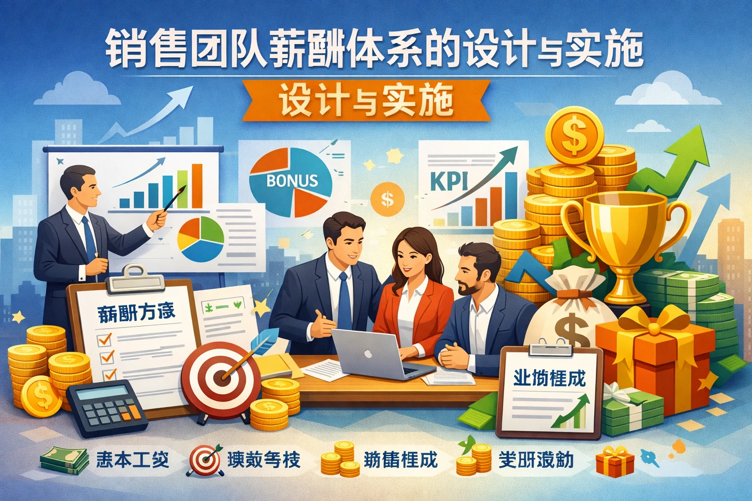销售团队薪酬体系的设计与实施