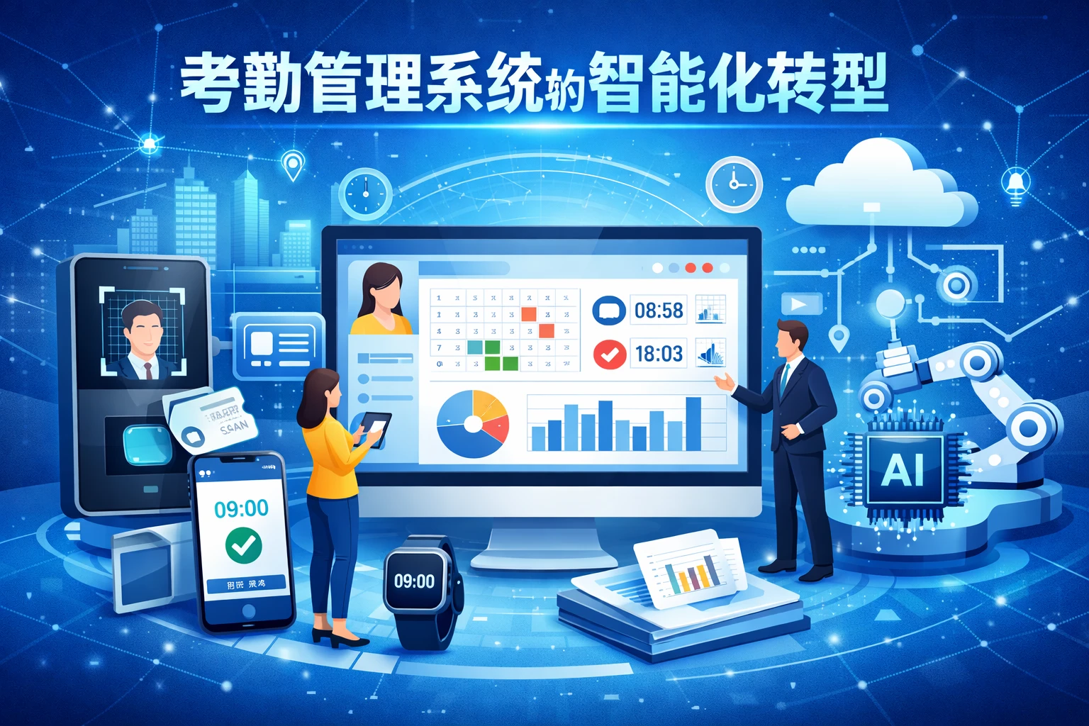 考勤管理系统的智能化转型
