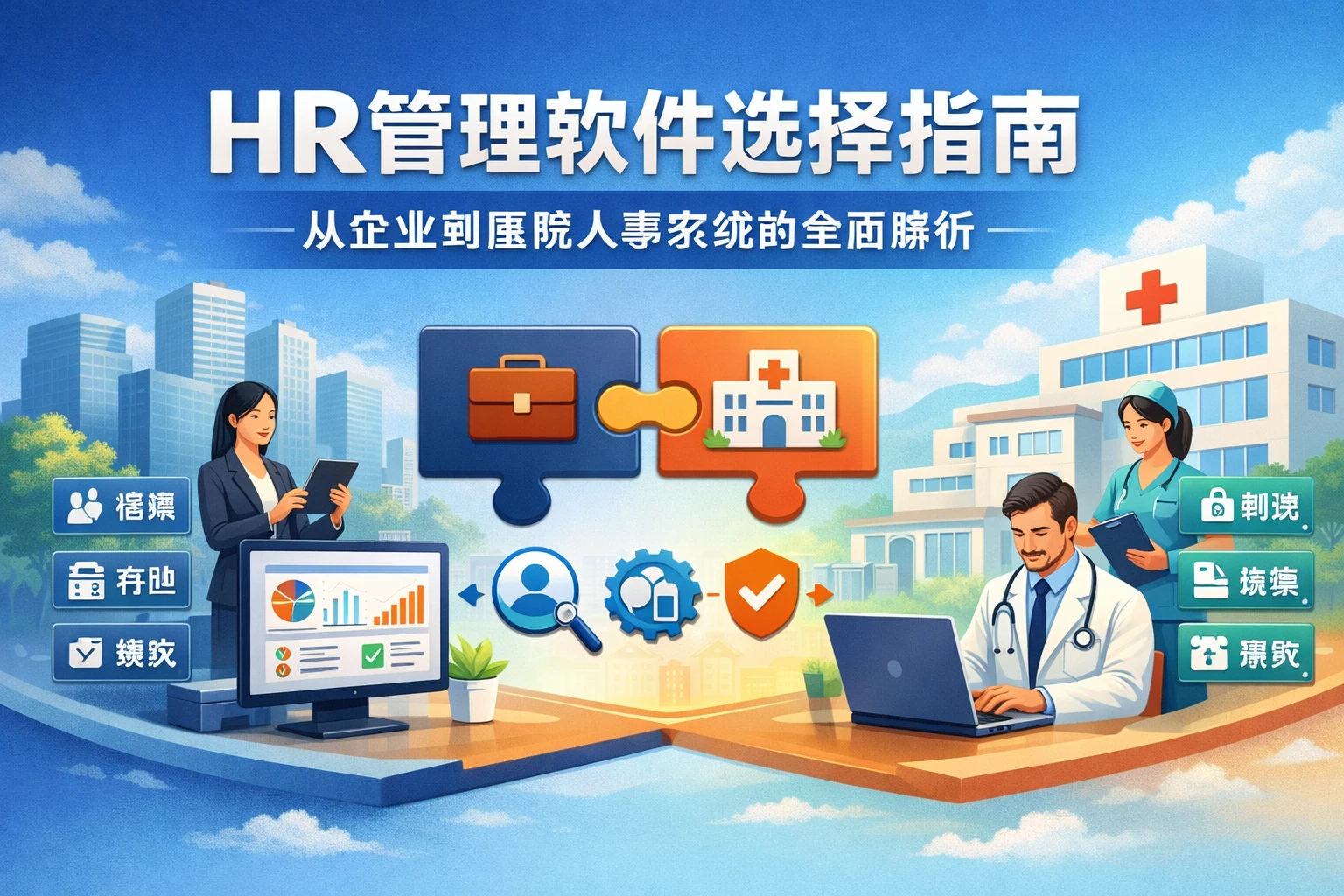 HR管理软件选择指南:从企业到医院人事系统的全面解析