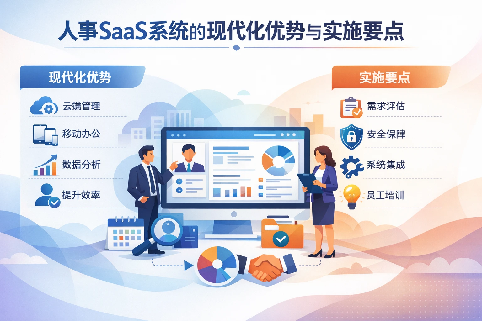 人事SaaS系统的现代化优势与实施要点