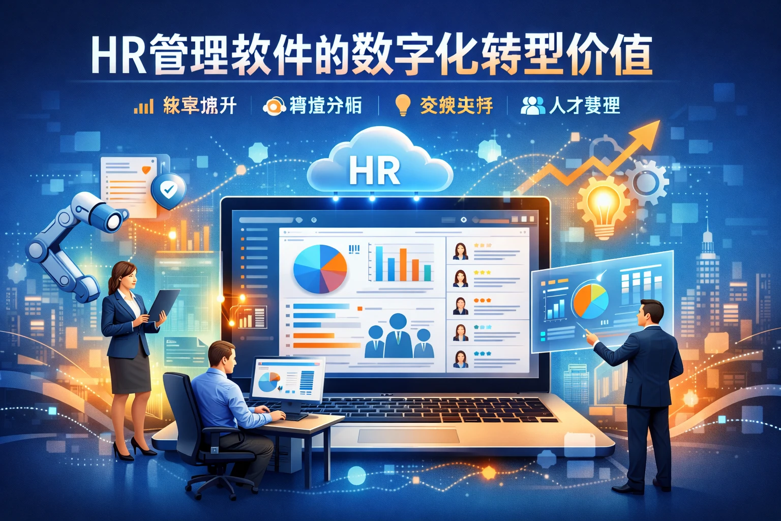 HR管理软件的数据化转型价值