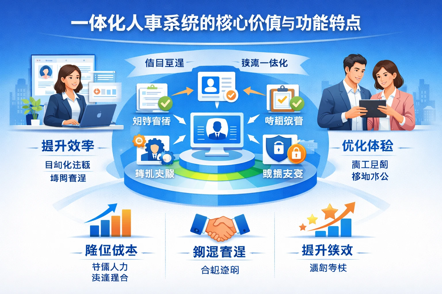一体化人事系统的核心价值与功能特点