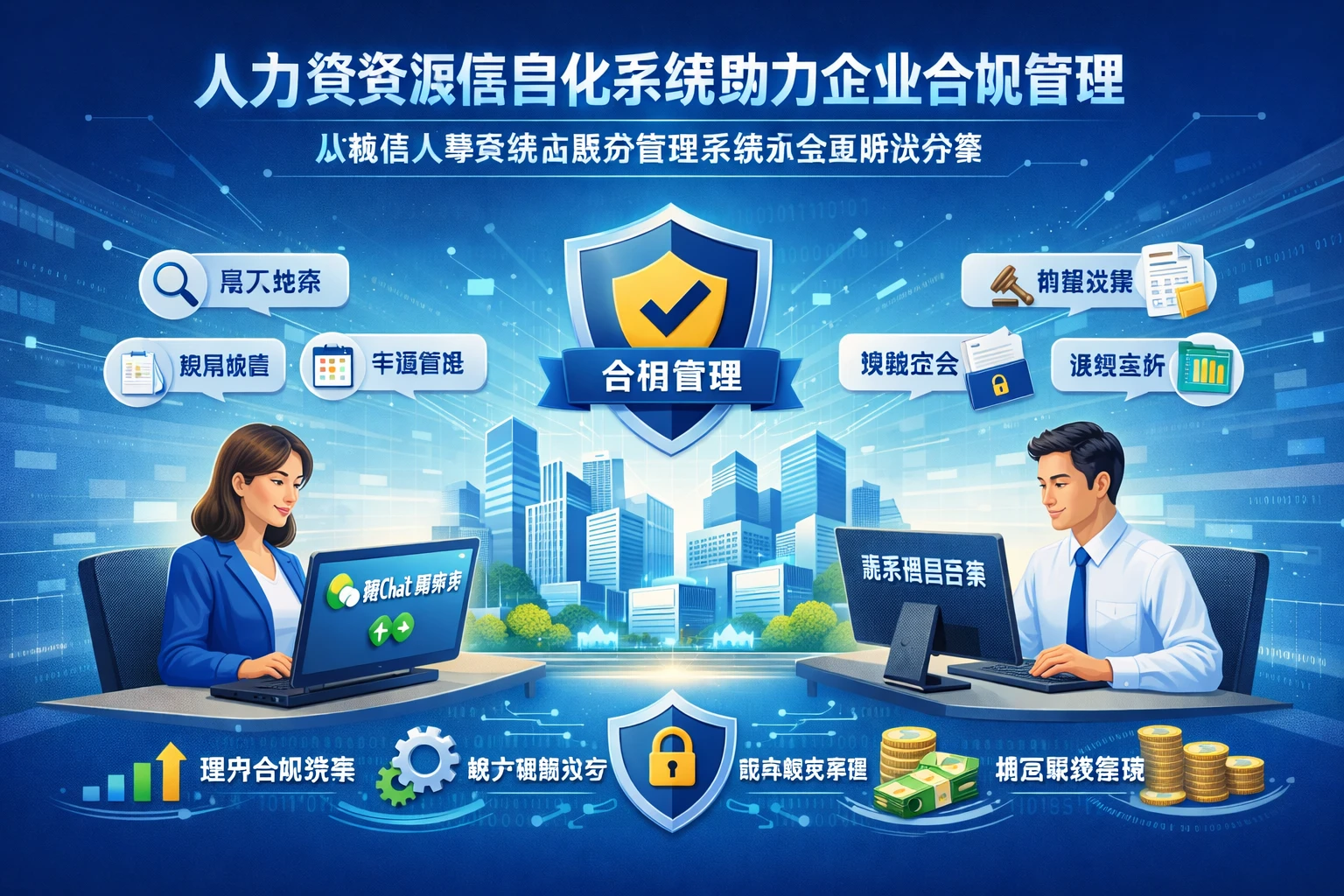 人力资源信息化系统助力企业合规管理：从微信人事系统到薪资管理系统的全面解决方案