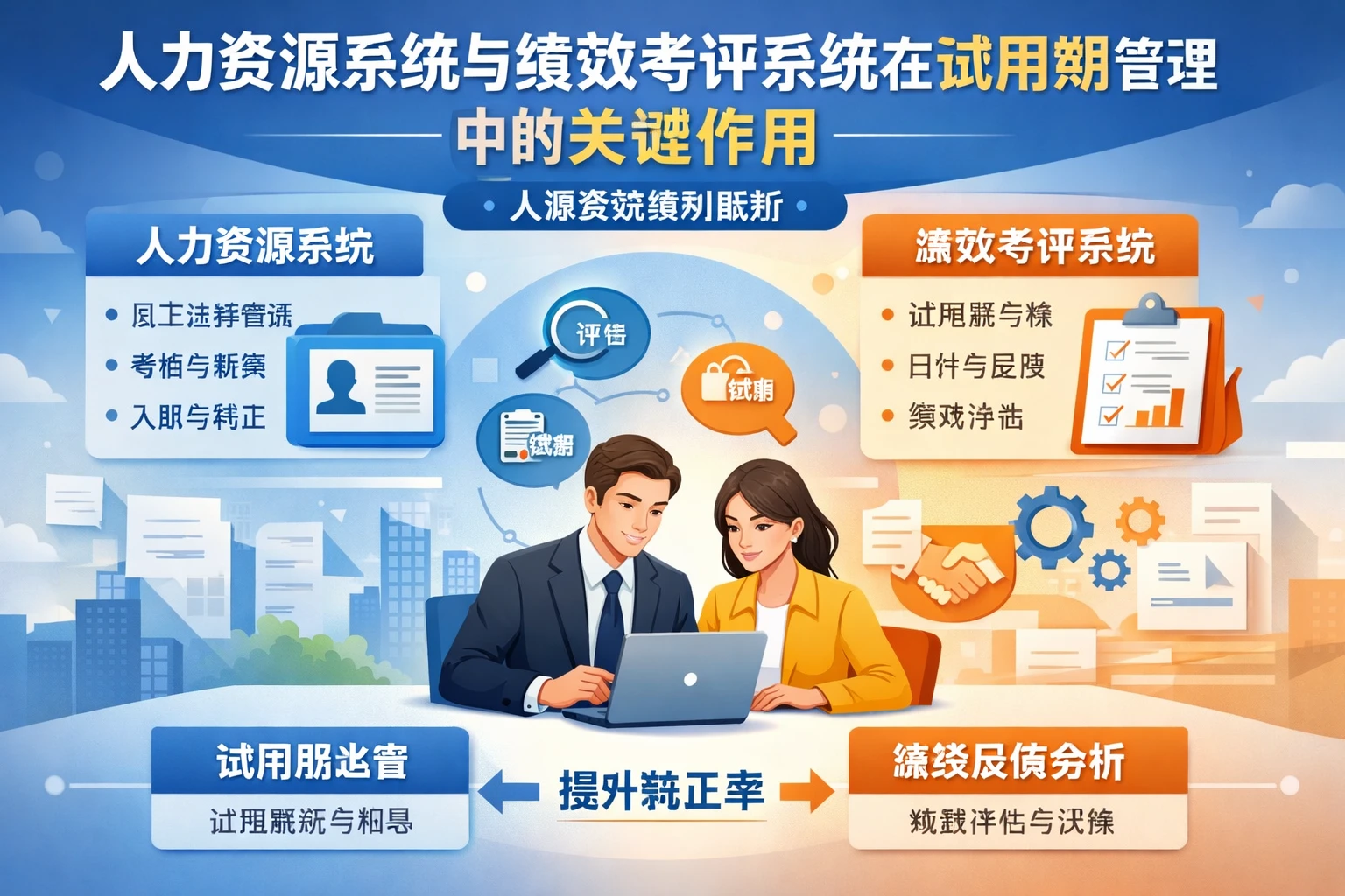 人力资源系统与绩效考评系统在试用期管理中的关键作用：人事系统案例解析