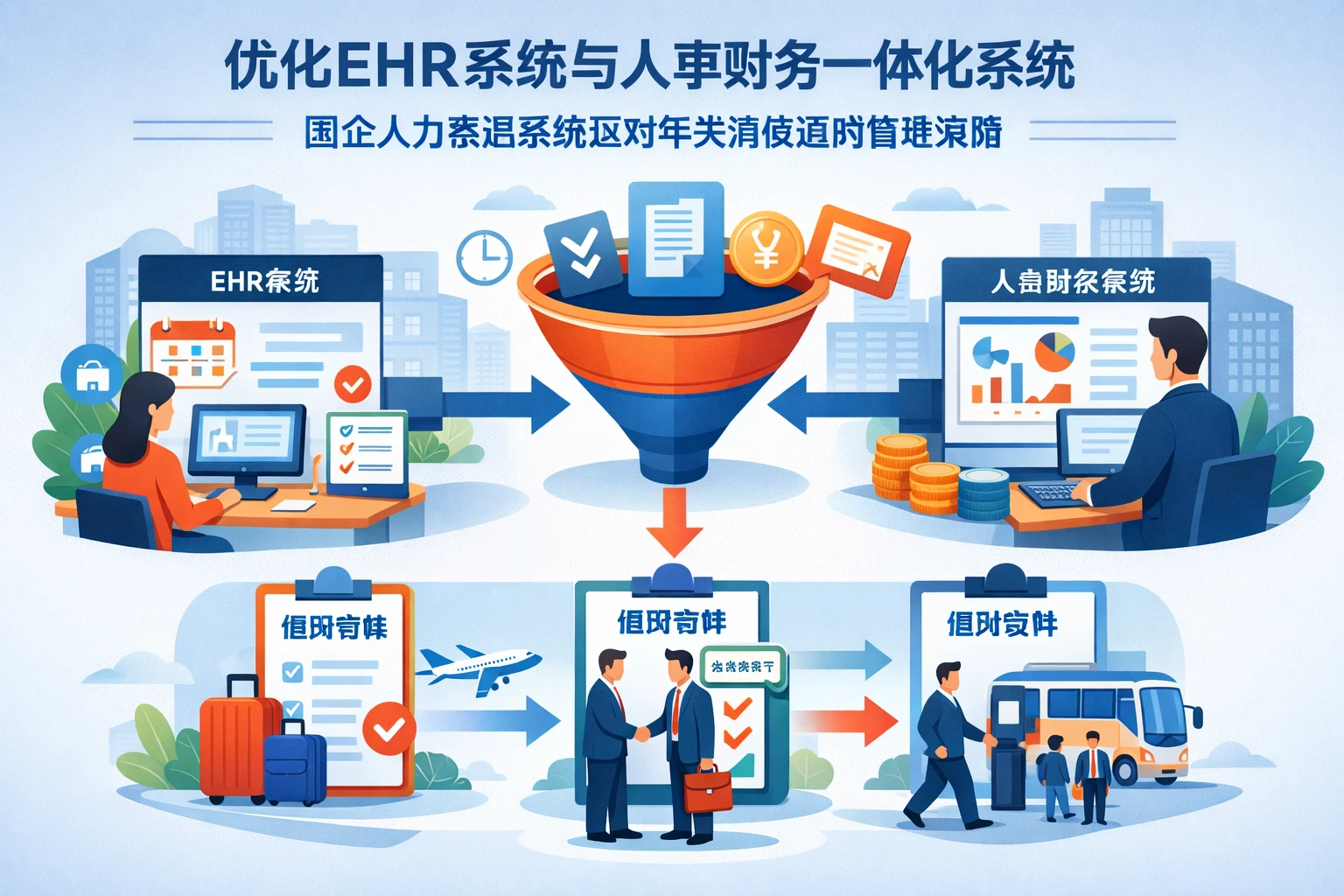 优化ehr系统与人事财务一体化系统：国企人力资源系统应对年关请假返岗管理策略