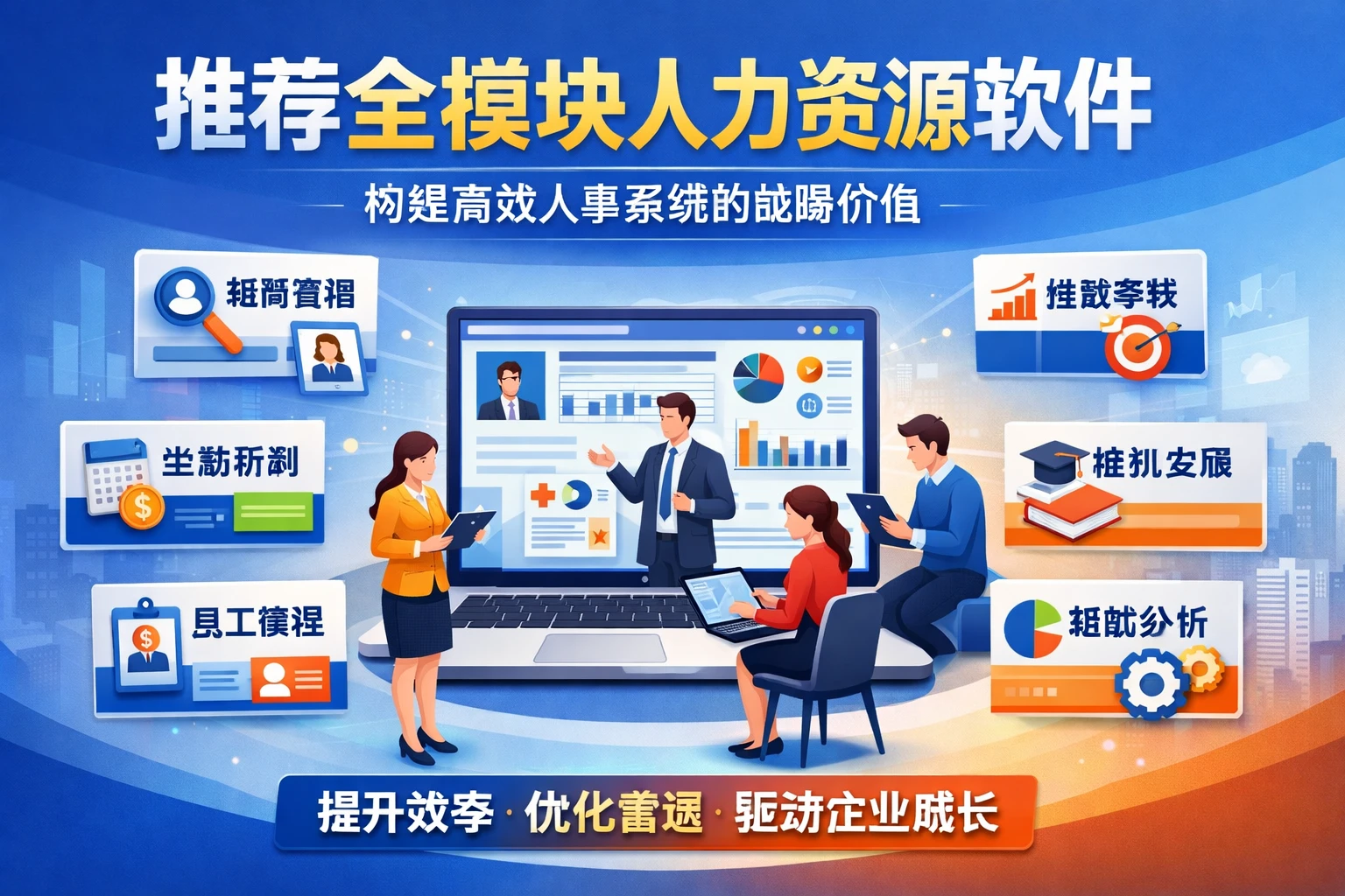 推荐全模块人力资源软件:构建高效人事系统的战略价值