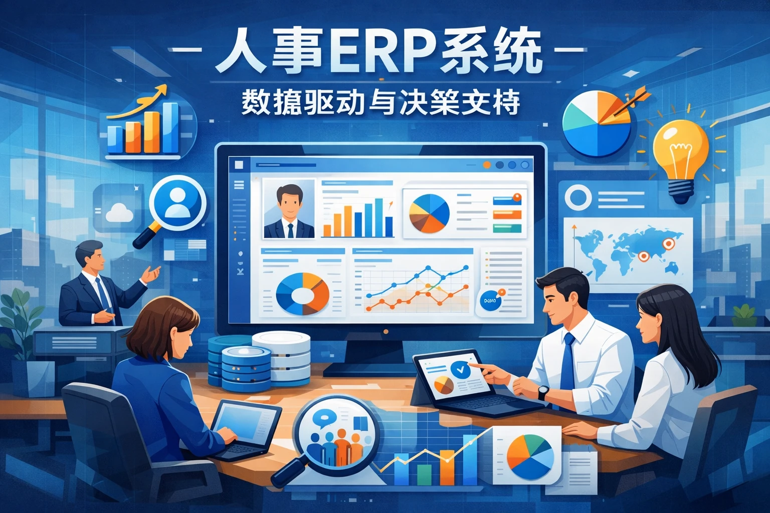 人事ERP系统：数据驱动与决策支持