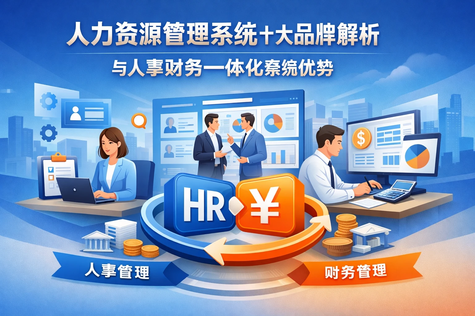 人力资源管理系统十大品牌解析与人事财务一体化系统优势