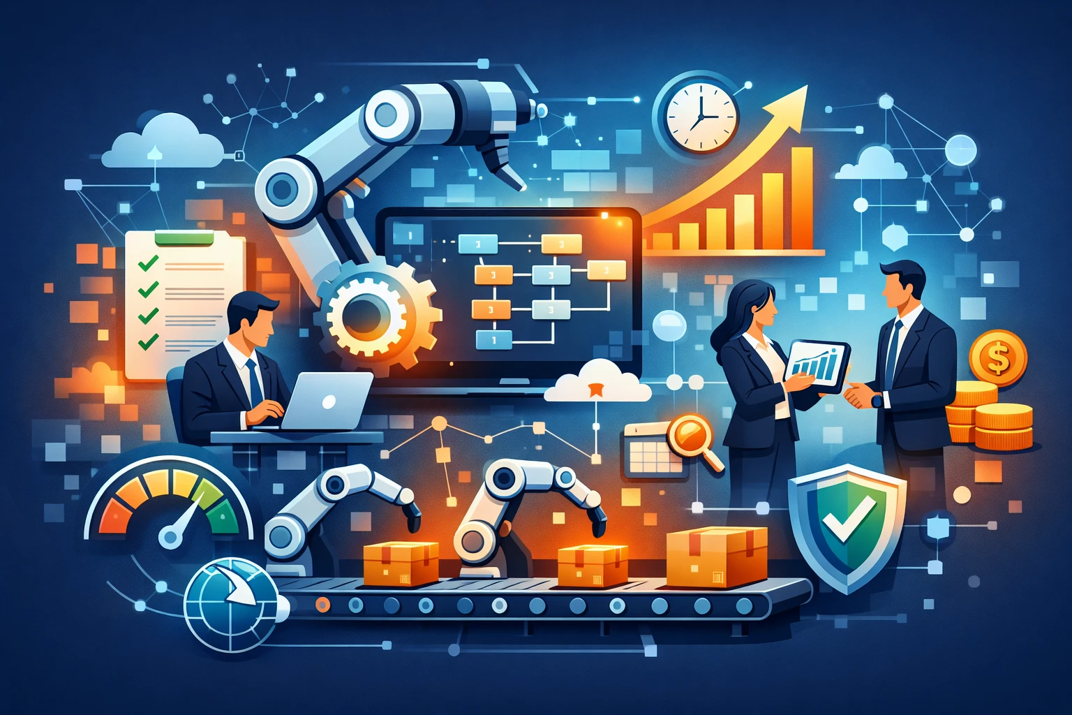 自动化流程管理的优势体现