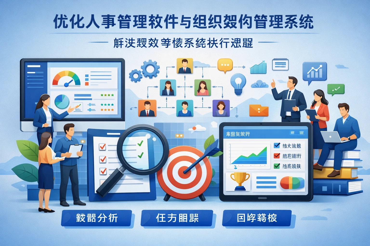 优化人事管理软件与组织架构管理系统：解决绩效考核系统执行难题