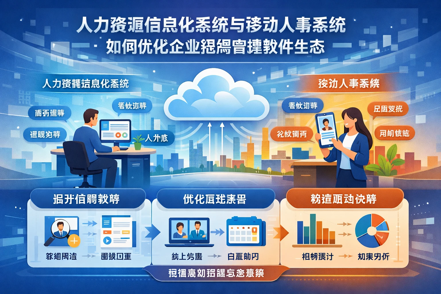 人力资源信息化系统与移动人事系统如何优化企业招聘管理软件生态