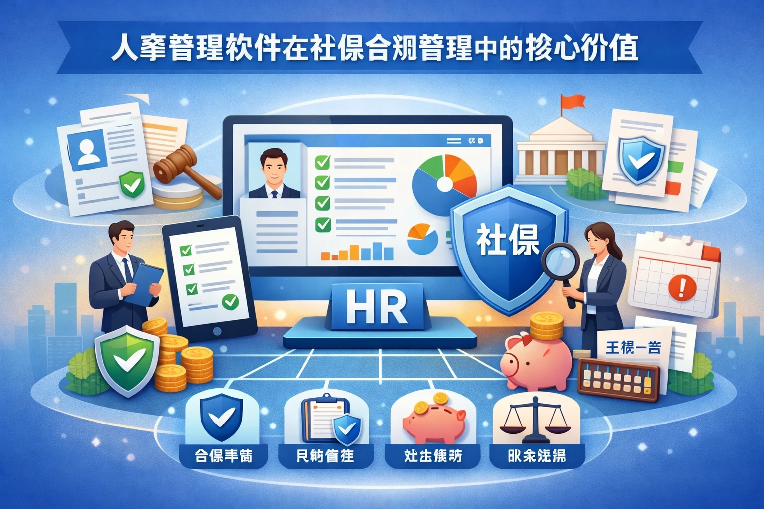 人事管理软件在社保合规管理中的核心价值