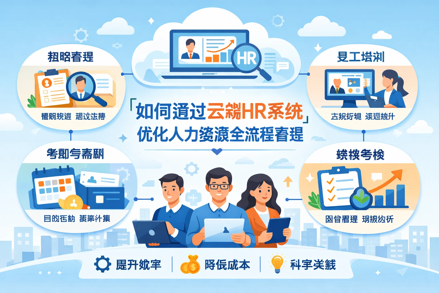 如何通过云端HR系统优化人力资源全流程管理