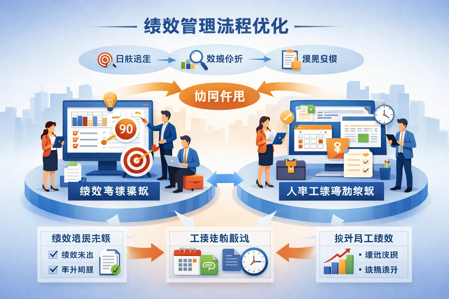 人事管理系统中的绩效管理流程优化：绩效考核系统与人事工资考勤一体化系统的协同作用