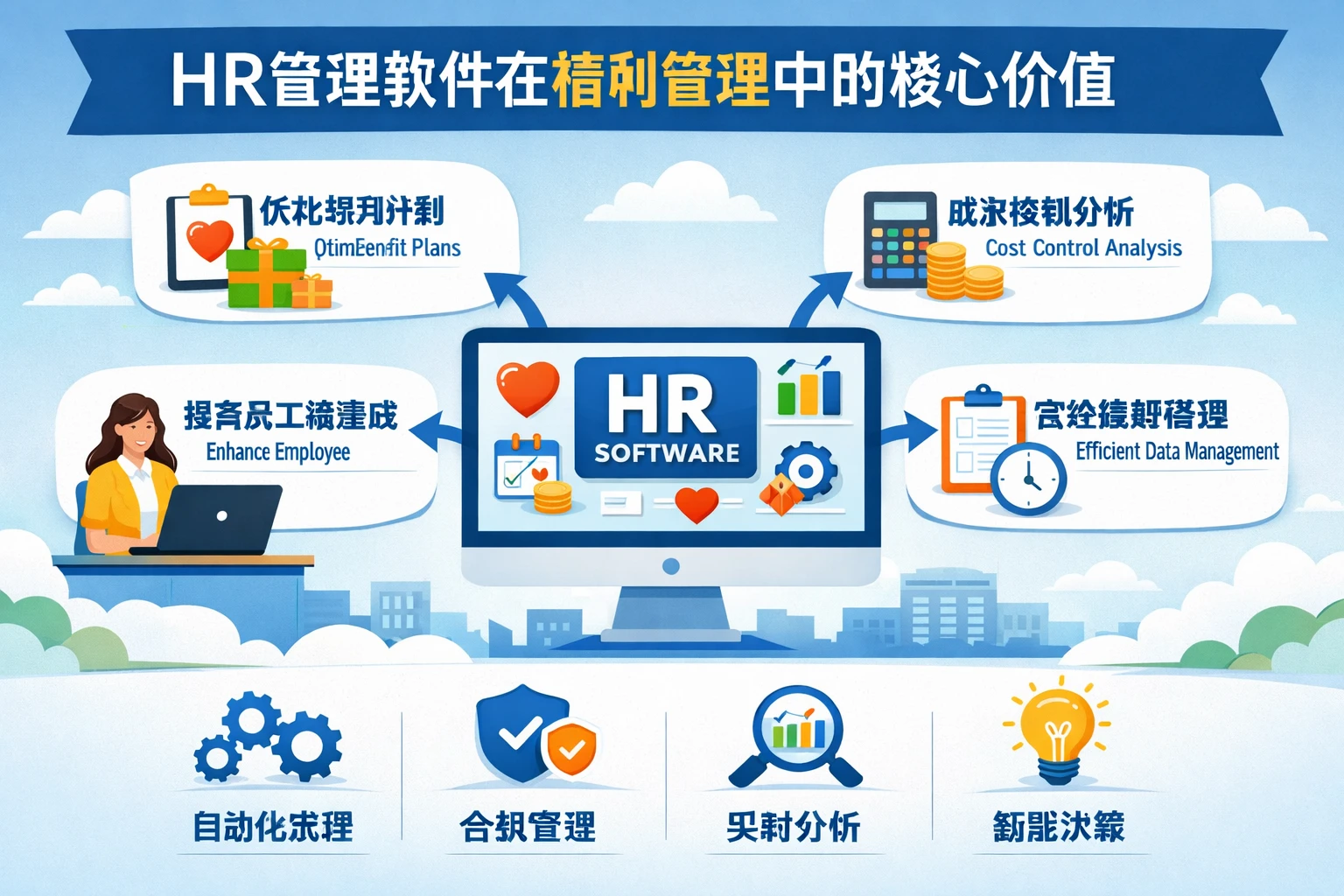 HR管理软件在福利管理中的核心价值