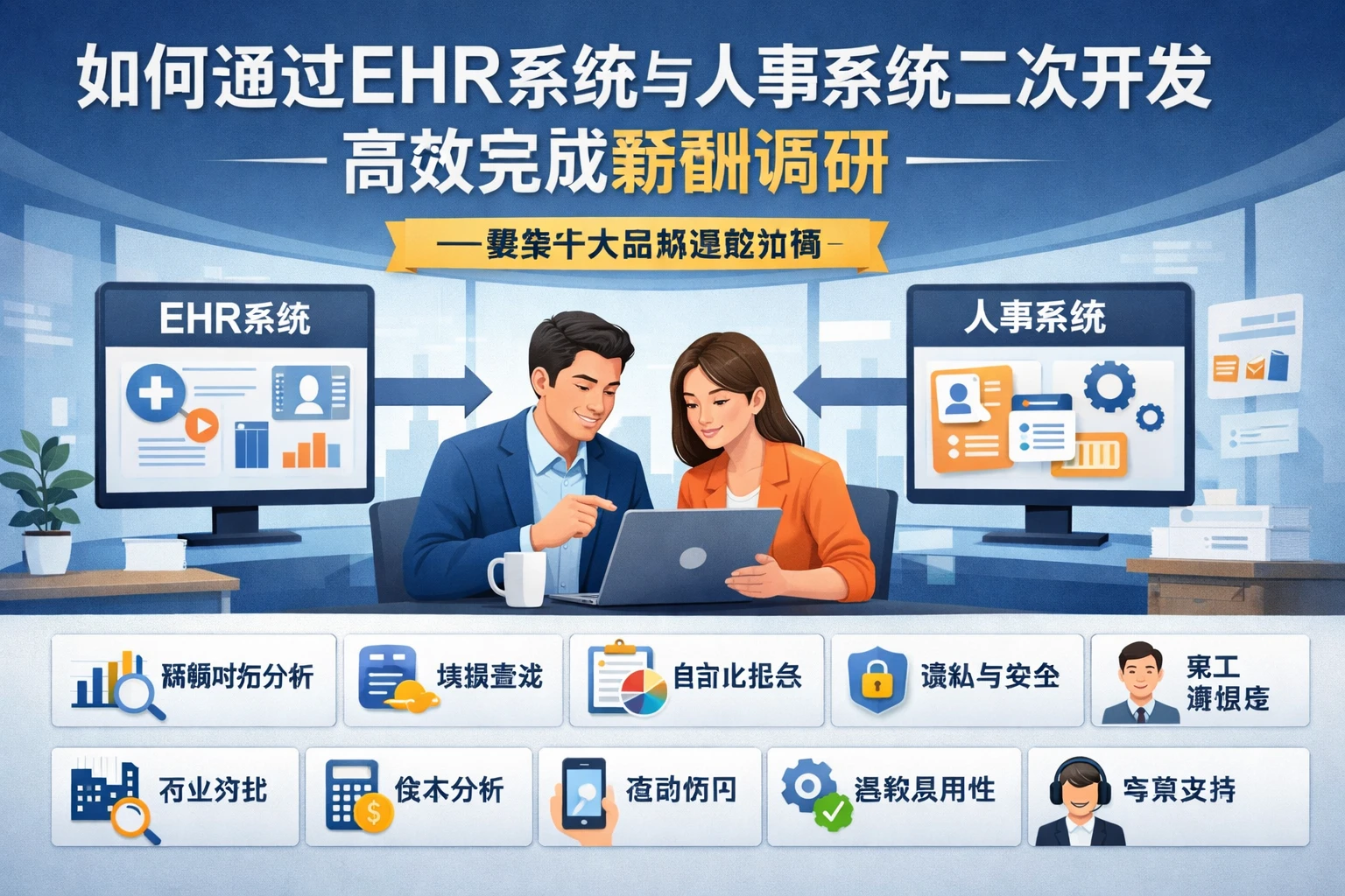 如何通过EHR系统与人事系统二次开发高效完成薪酬调研——聚焦十大品牌选型指南