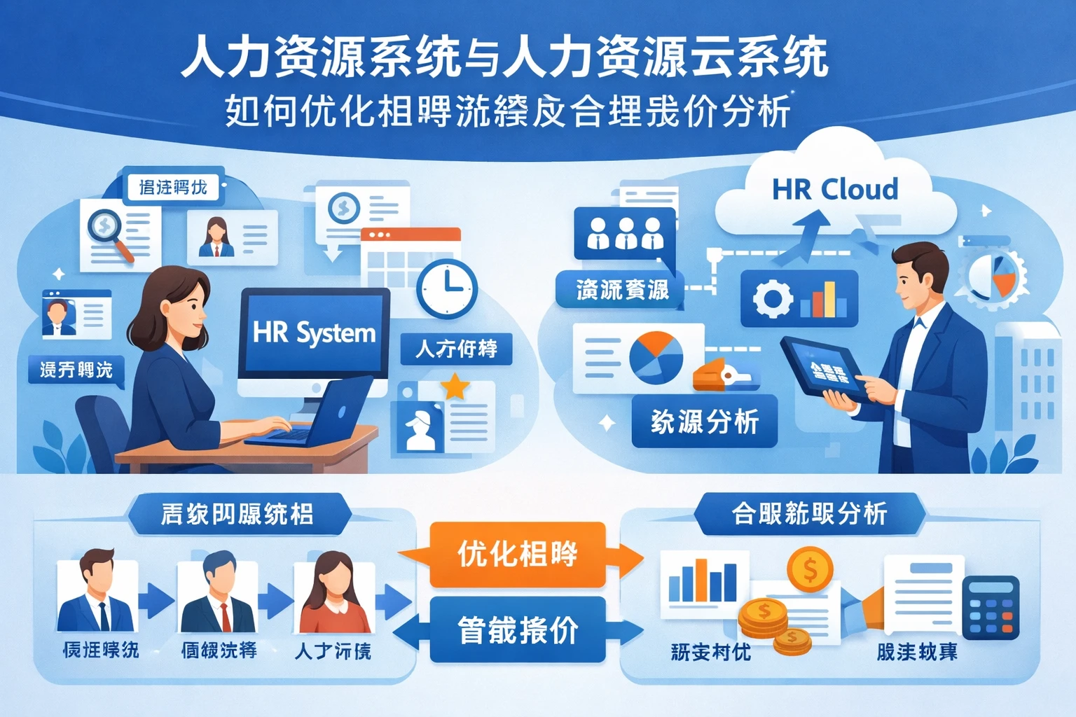 人力资源系统与人力资源云系统如何优化招聘流程及合理报价分析