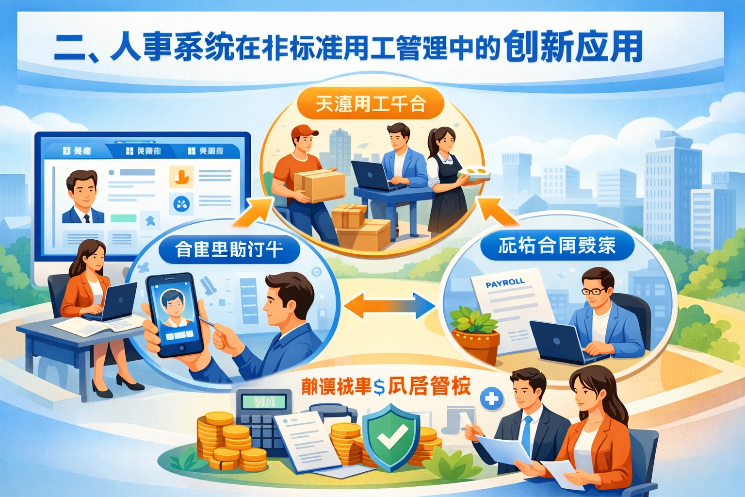 二、人事系统在非标准用工管理中的创新应用