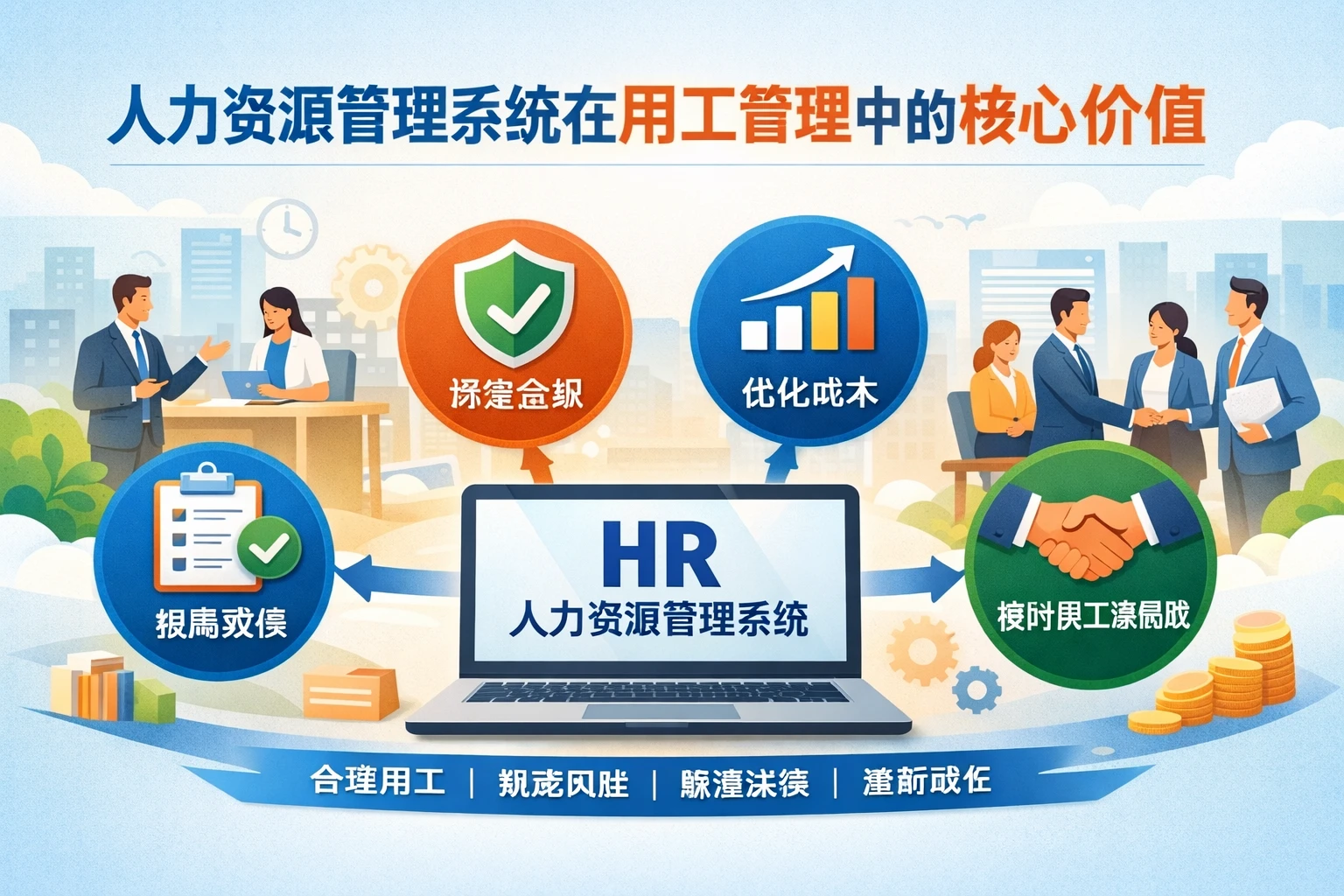人力资源管理系统在用工管理中的核心价值