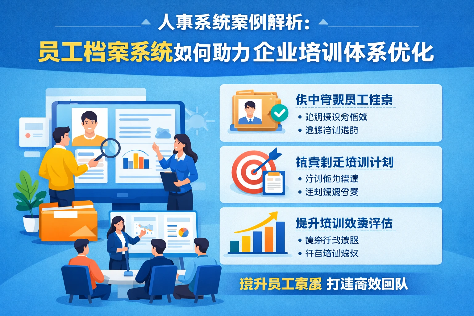人事系统案例解析：员工档案系统如何助力企业培训体系优化
