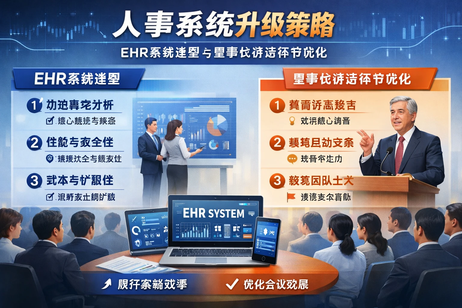 人事系统升级策略：ehr系统选型与董事长讲话环节优化