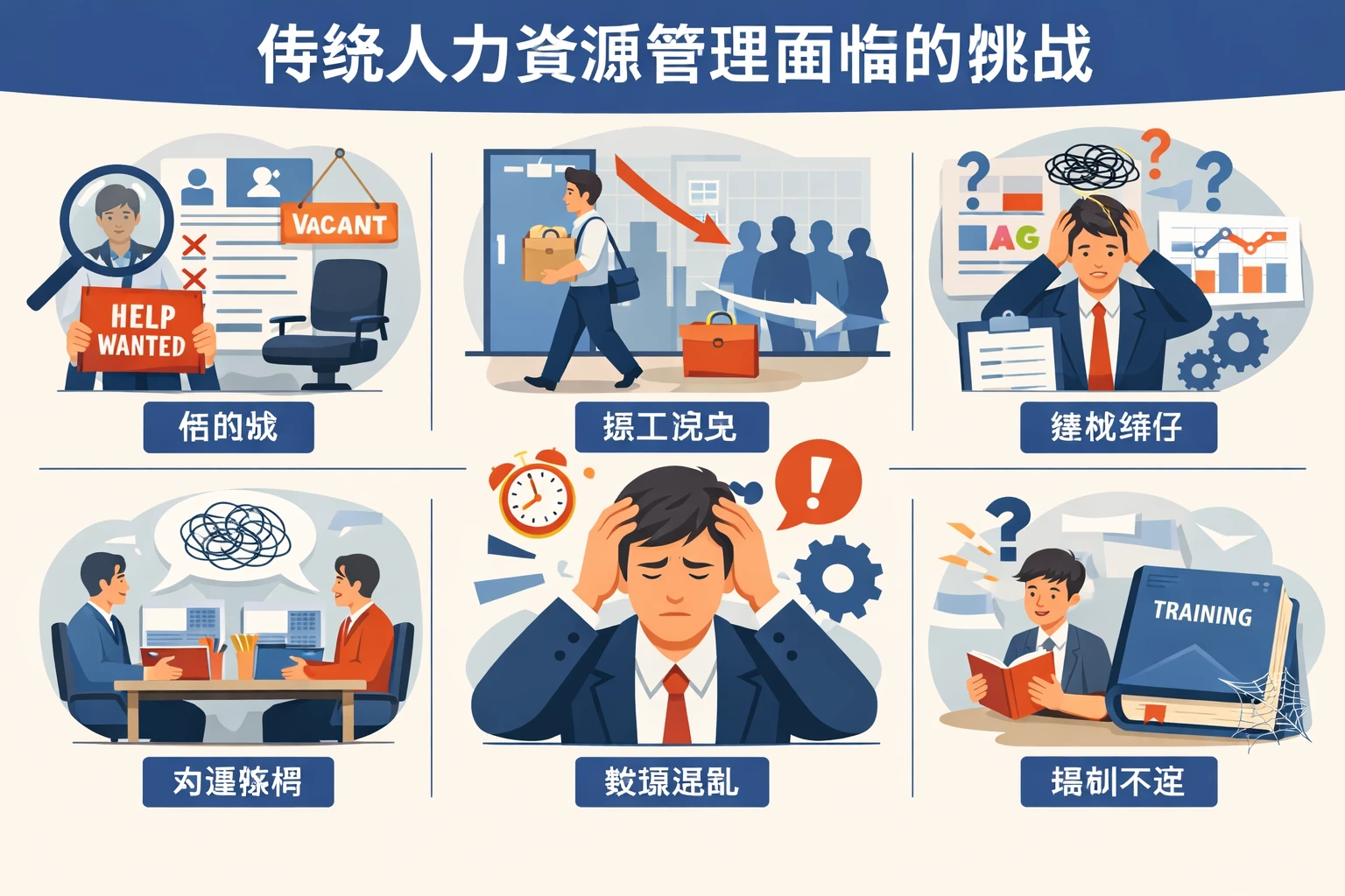 传统人力资源管理面临的挑战