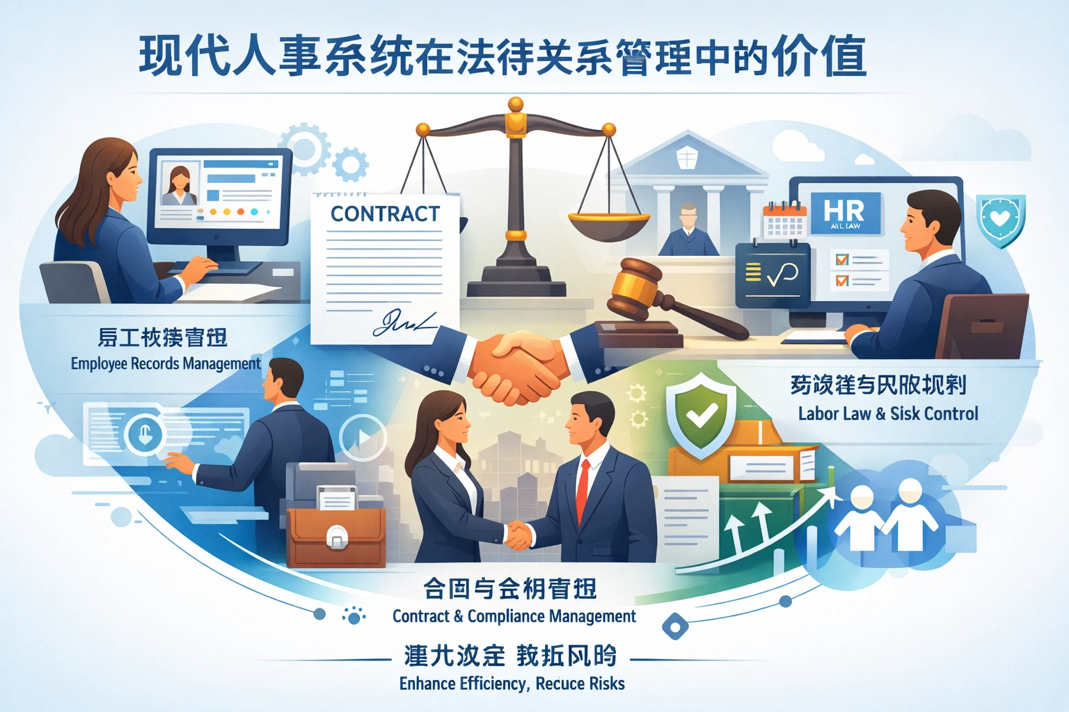 现代人事系统在法律关系管理中的价值