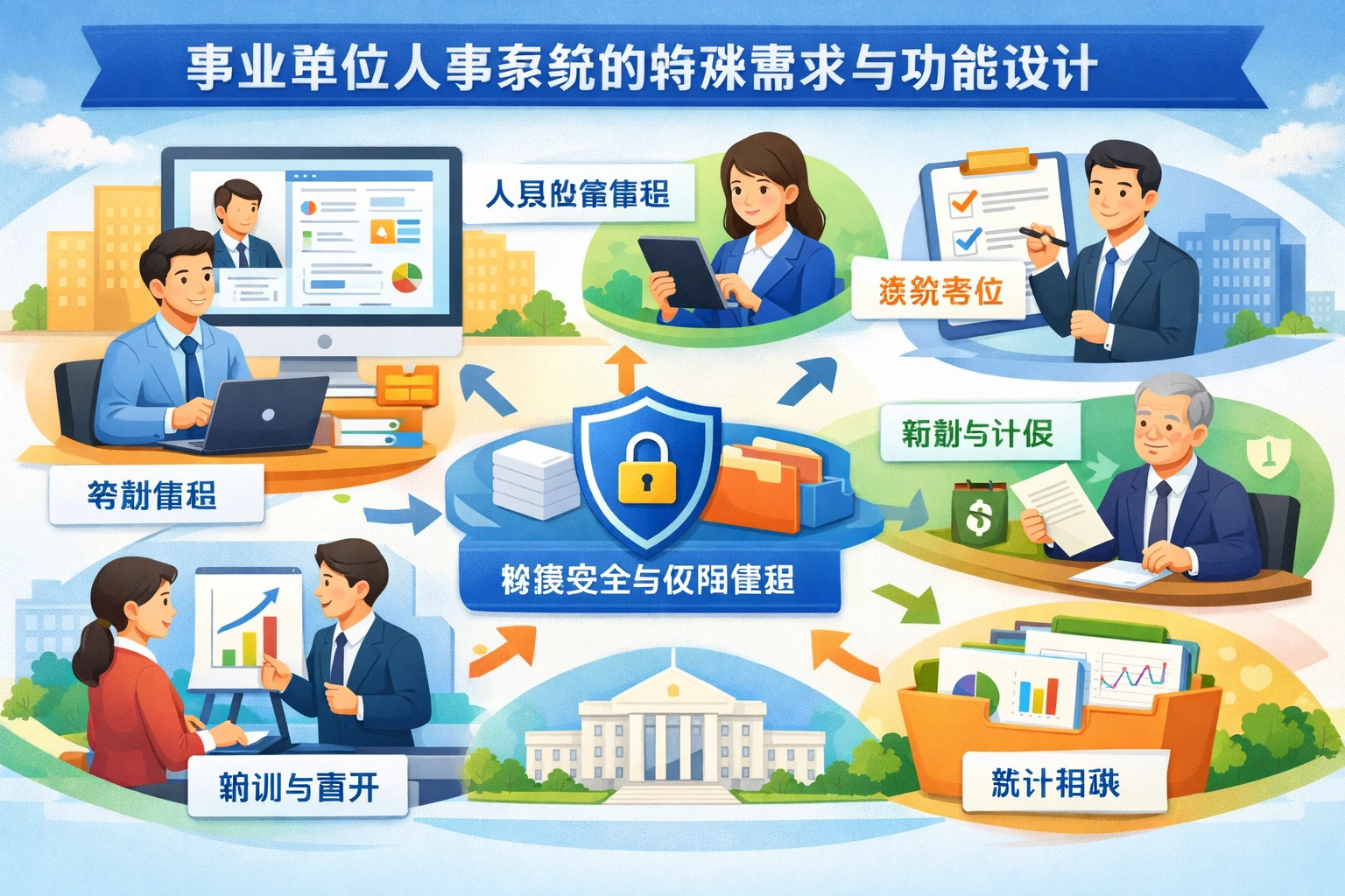 事业单位人事系统的特殊需求与功能设计