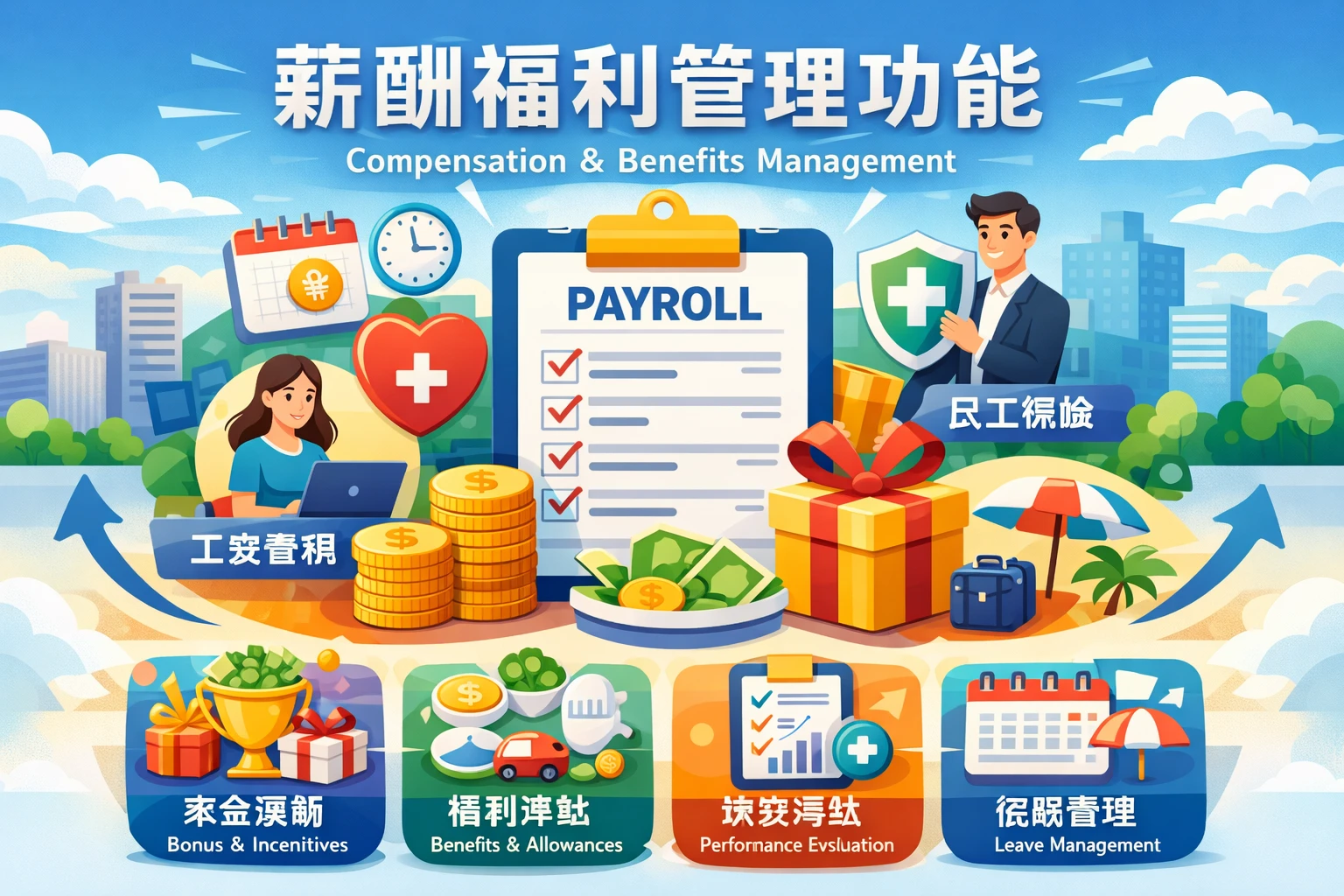 薪酬福利管理功能