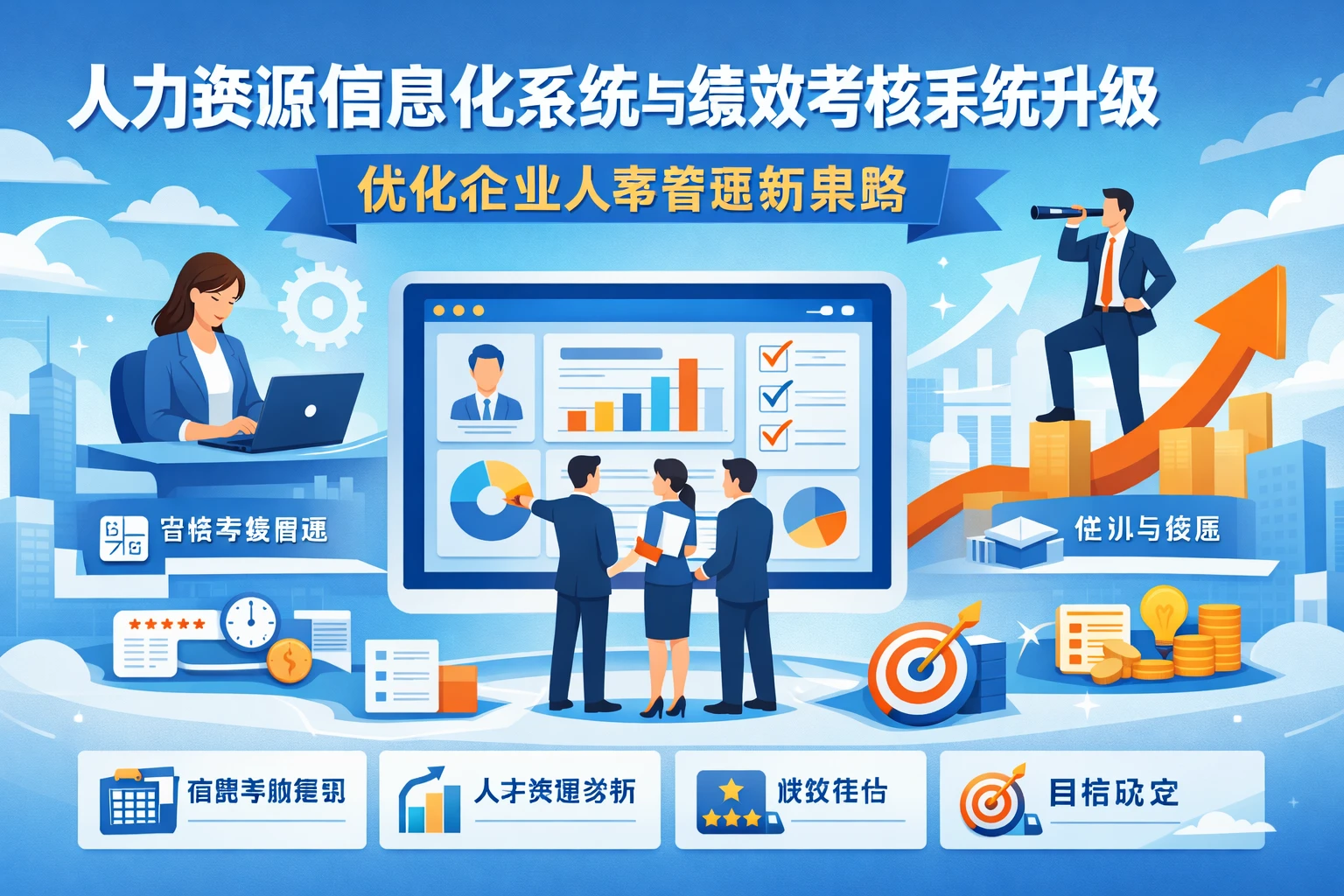人力资源信息化系统与绩效考核系统升级:优化企业人事管理新策略