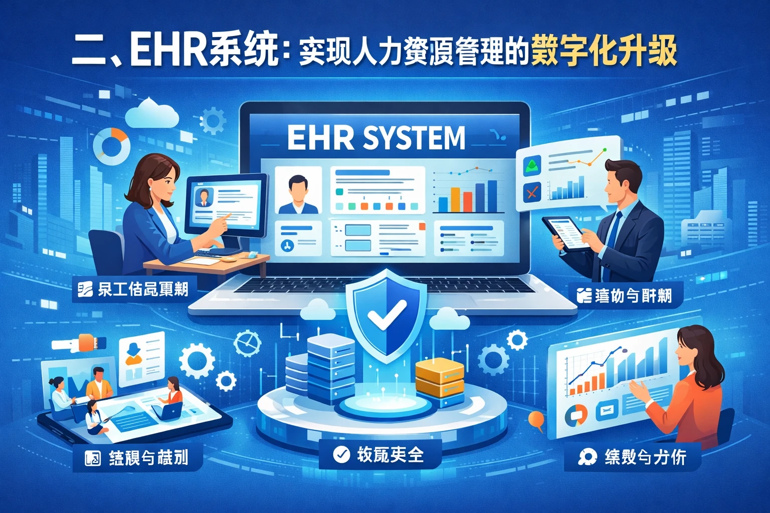 二、EHR系统：实现人力资源管理的数字化升级
