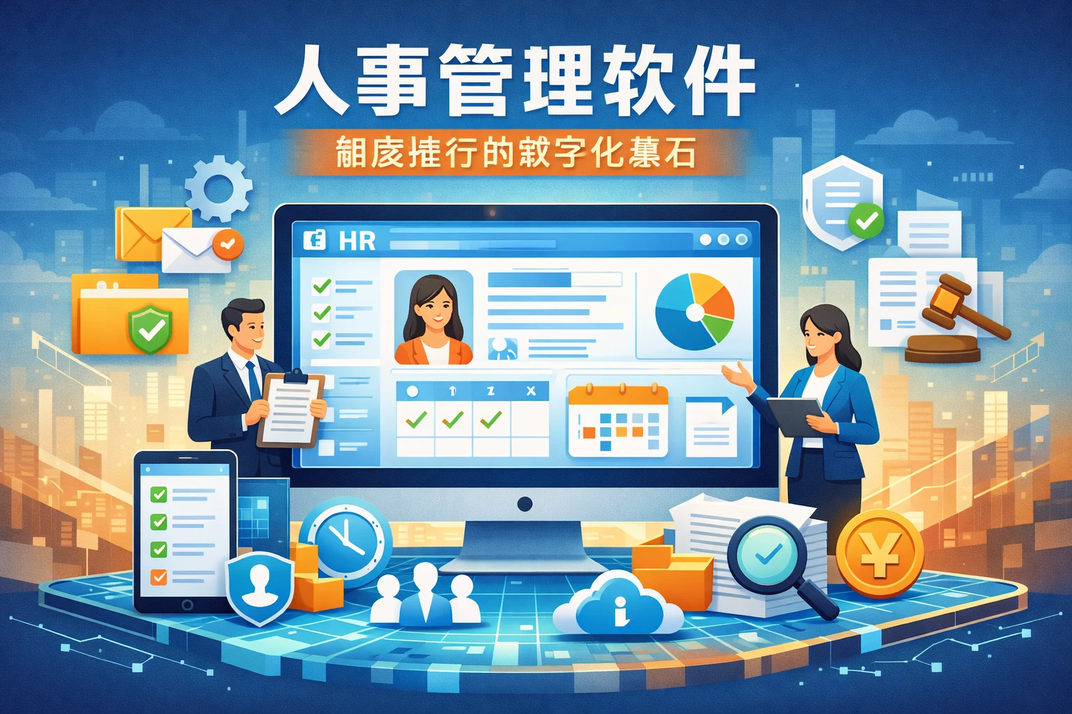 人事管理软件：制度推行的数字化基石