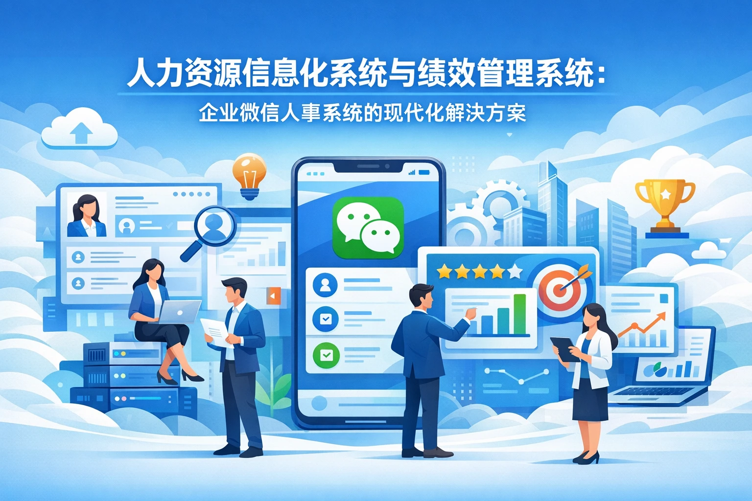 人力资源信息化系统与绩效管理系统:企业微信人事系统的现代化解决方案