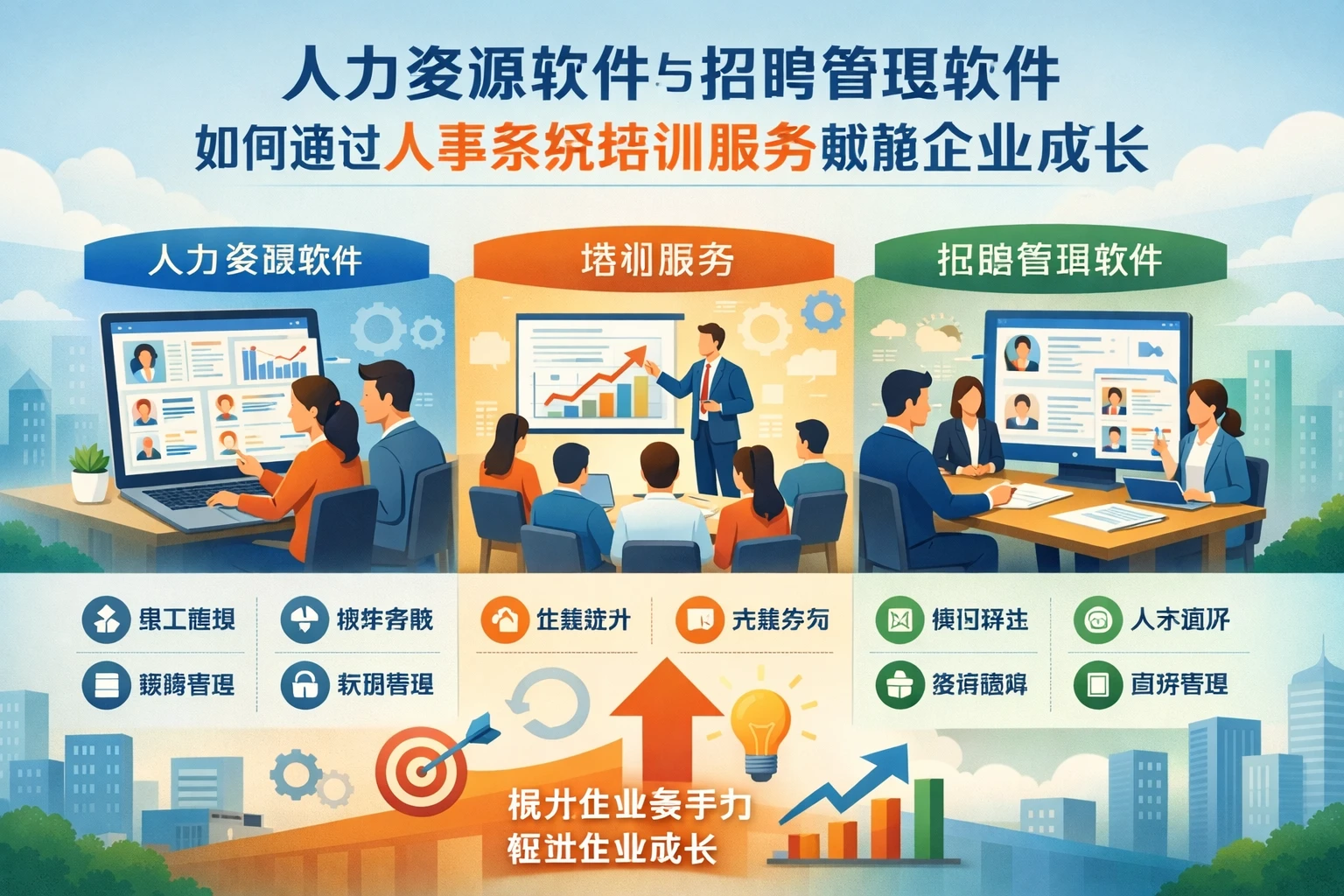 人力资源软件与招聘管理软件如何通过人事系统培训服务赋能企业成长