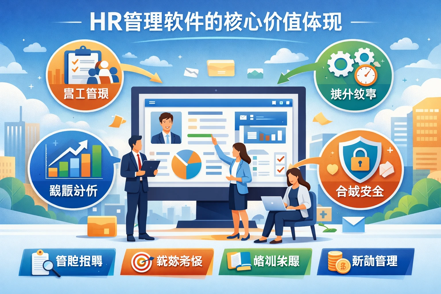 HR管理软件的核心价值体现