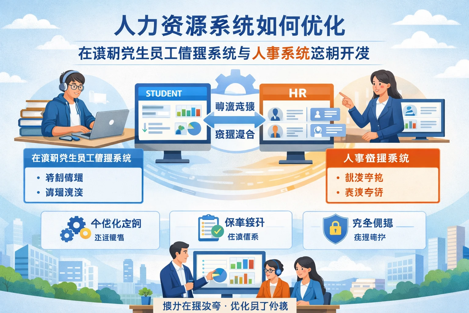 人力资源系统如何优化在读研究生员工管理系统与人事系统定制开发