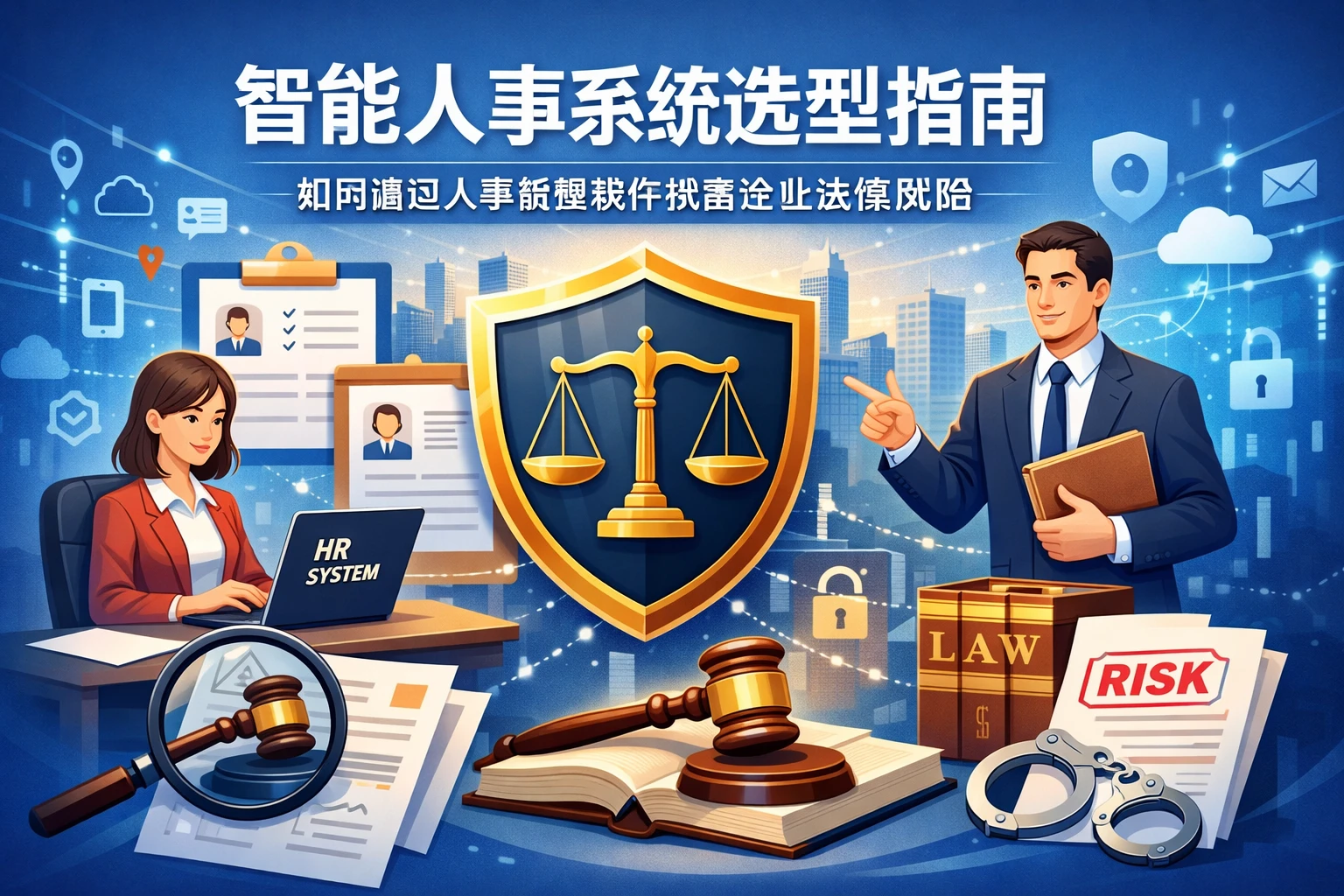 智能人事系统选型指南：如何通过人事管理软件规避企业法律风险