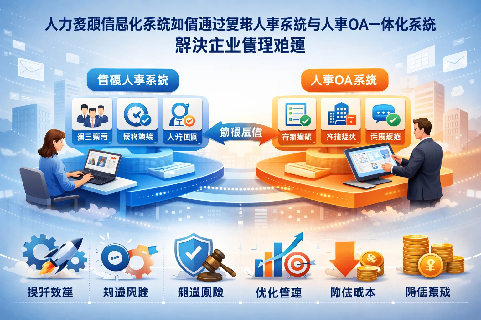 人力资源信息化系统如何通过智能人事系统与人事OA一体化系统解决企业管理难题