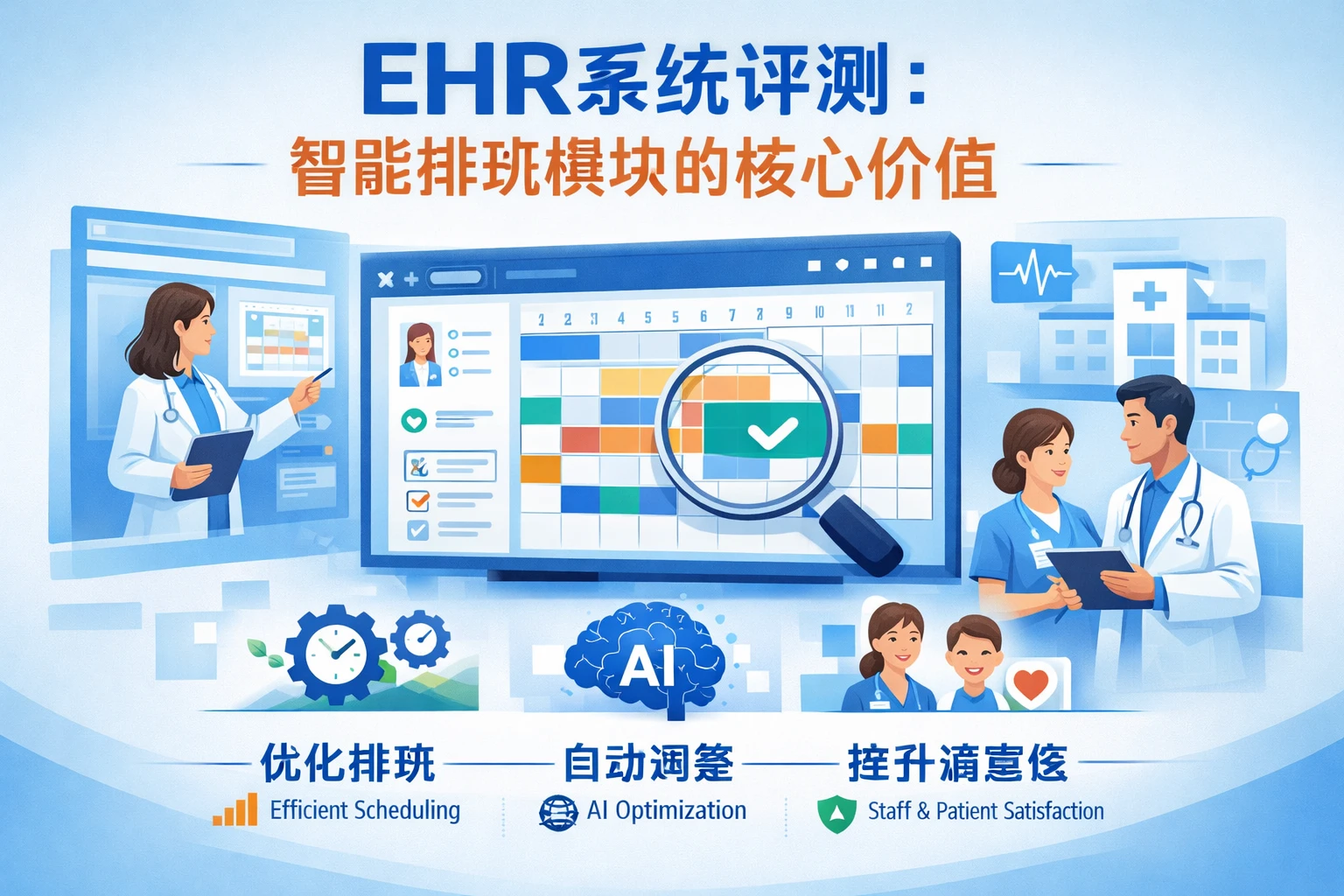 EHR系统评测：智能排班模块的核心价值