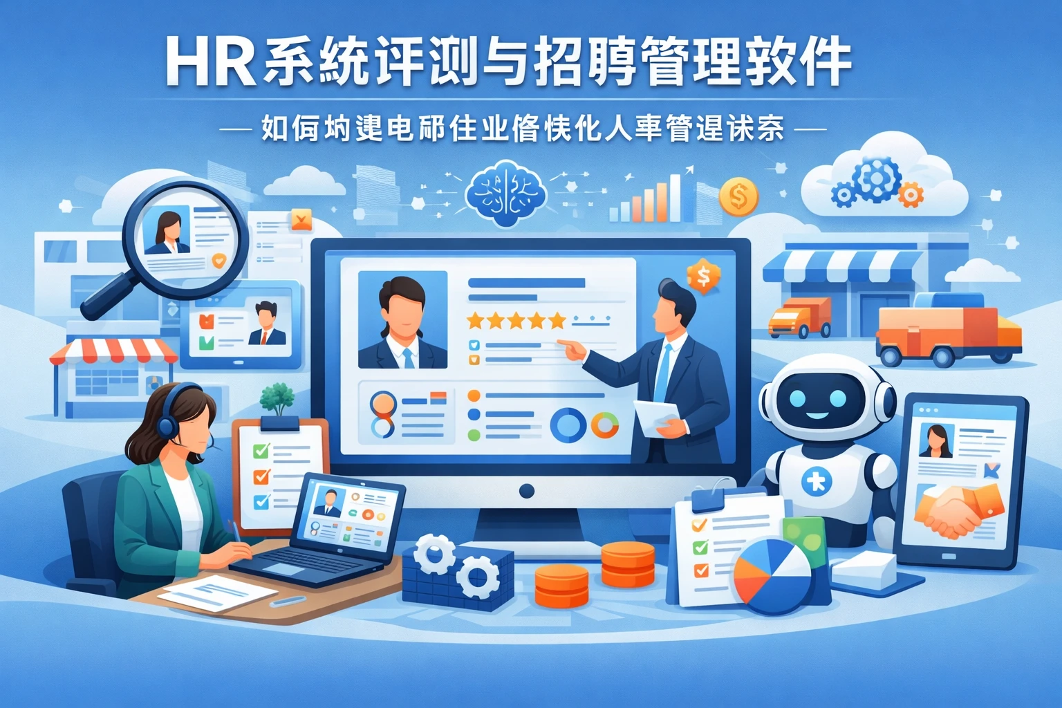 HR系统评测与招聘管理软件：如何构建电商企业智能化人事管理体系