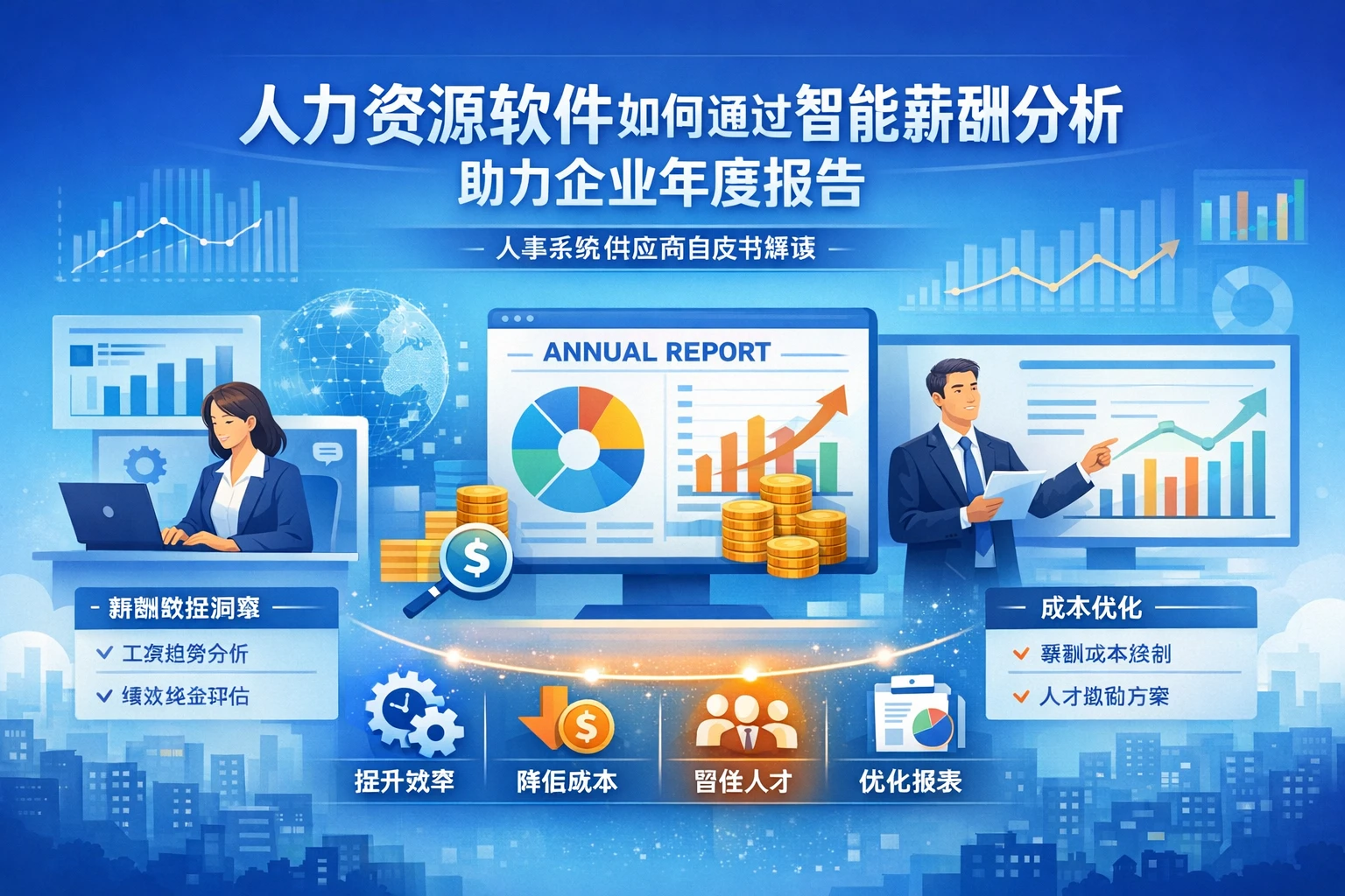 人力资源软件如何通过智能薪酬分析助力企业年度报告 - 人事系统供应商白皮书解读
