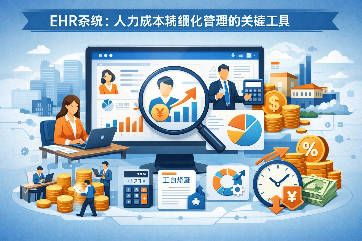 EHR系统：人力成本精细化管理的关键工具