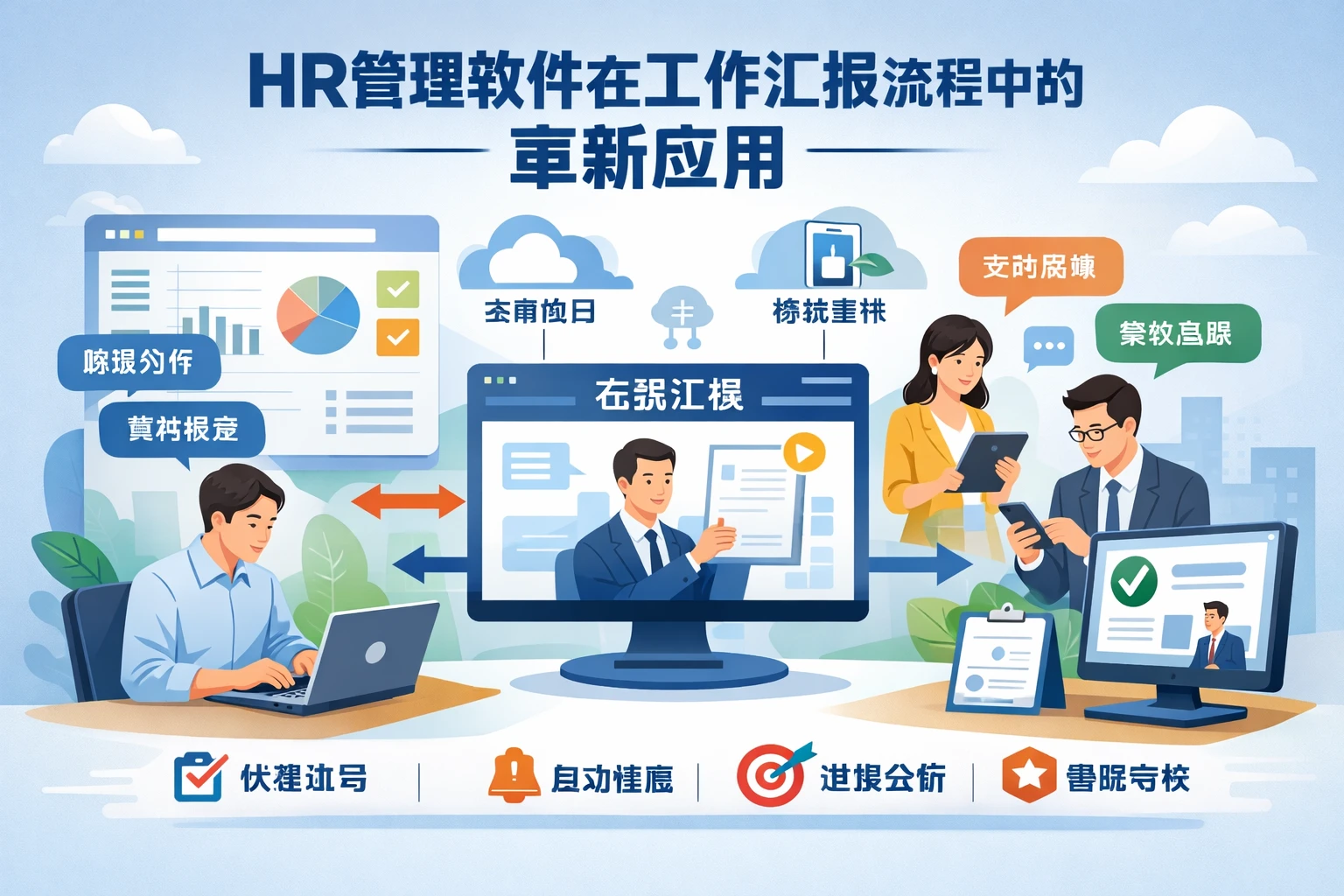 HR管理软件在工作汇报流程中的革新应用
