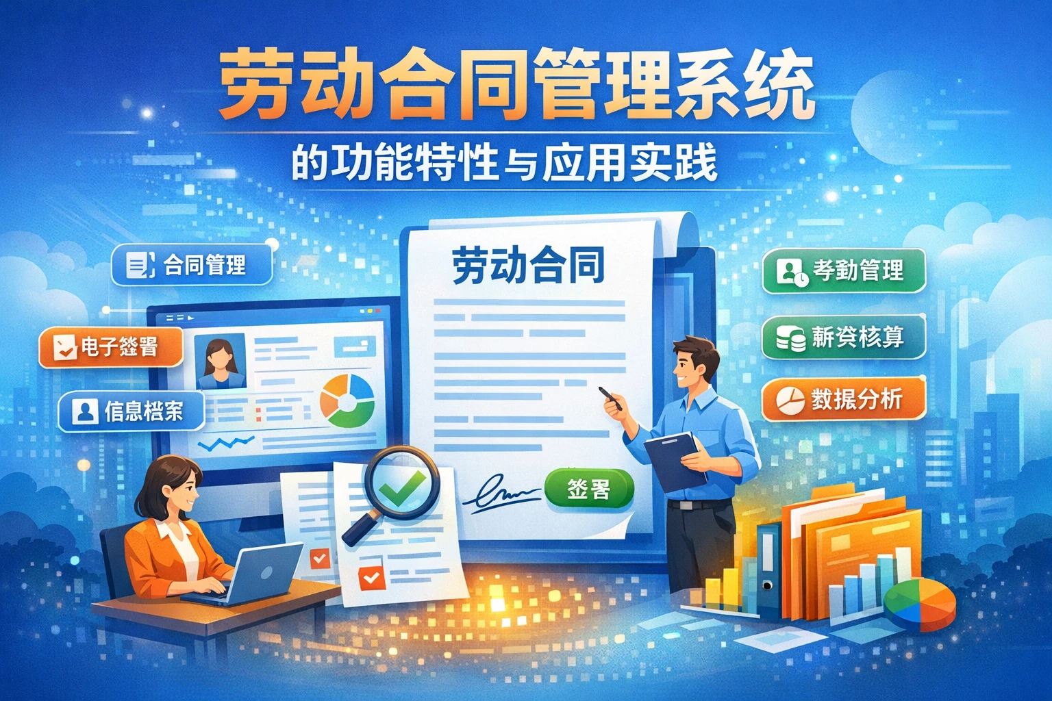 劳动合同管理系统的功能特性与应用实践