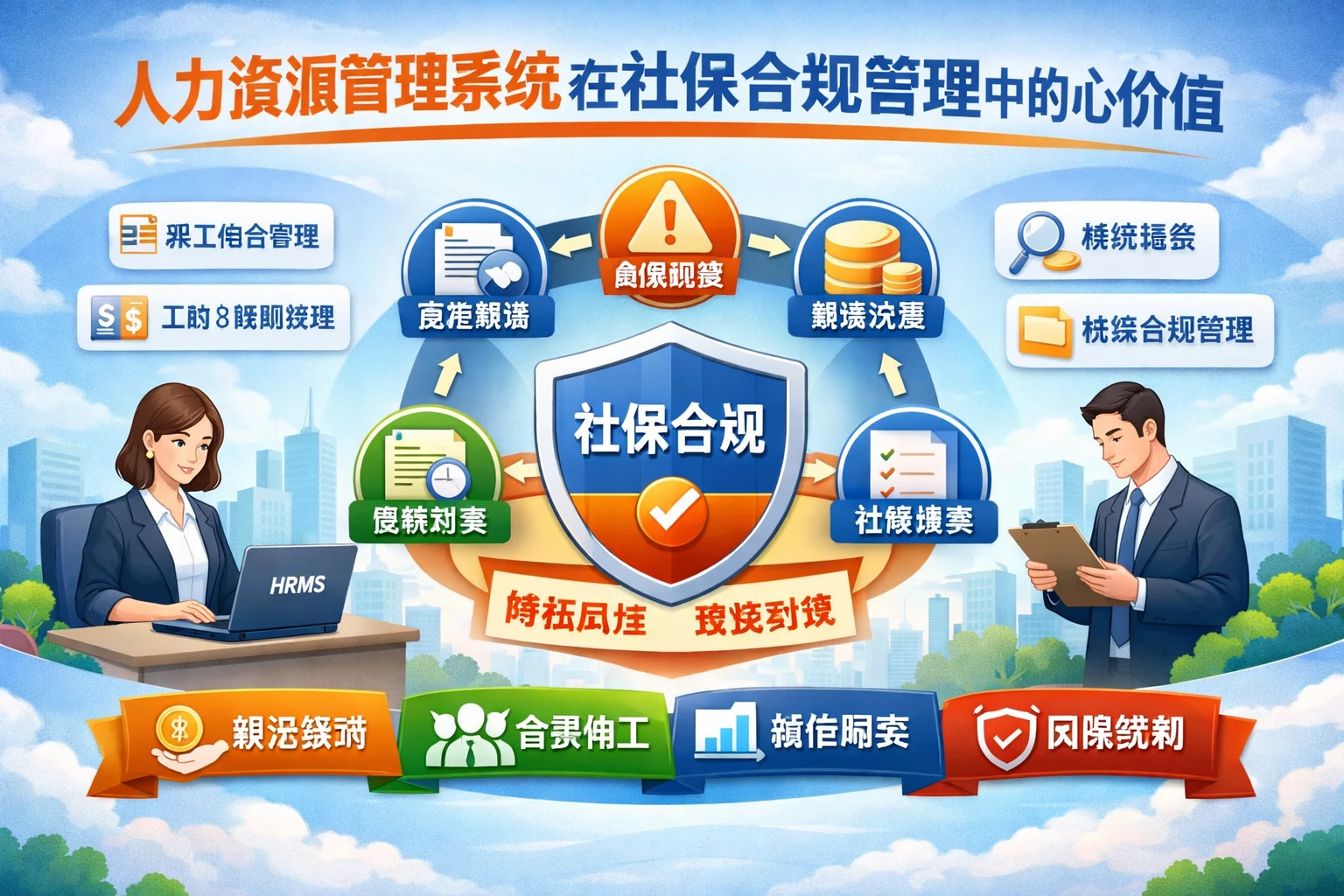 人力资源管理系统在社保合规管理中的核心价值